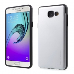 Samsung Galaxy A5(2016) Sky Slide Bumper Case Silver